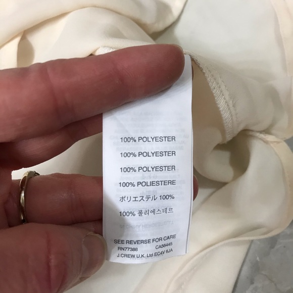 J Crew Blouse with Gorgeous Detail and Tassels - Picture 3 of 6